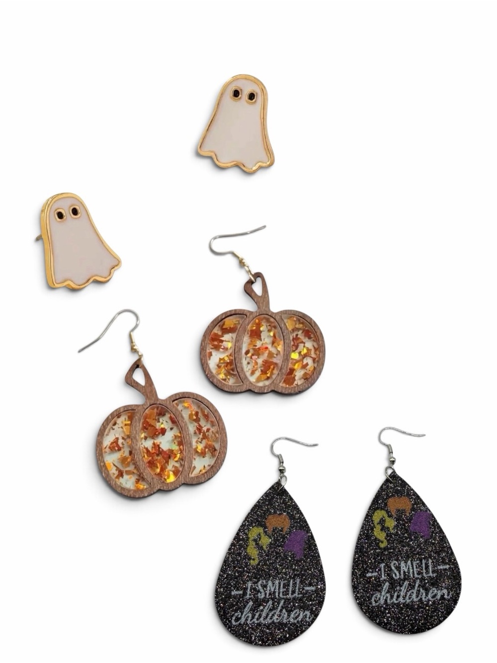 3pc Halloween Earring Bundle Set